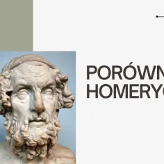 Popiersie Homera, symbolizujące cechy eposu homeryckiego.