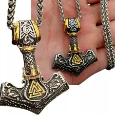 Naszyjnik młot Thora znaczenie: symbol siły i ochrony w mitologii