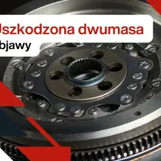 Objawy uszkodzonej dwumasy w automacie: wibracje, stuki, szarpanie przy ruszaniu i zmianie biegów.
