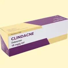 Opakowanie żelu klindacin t z klindamycyną 10 mg/g, 30 g. Pomaga w walce z niedoskonałościami skóry.