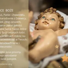 Dzień 9. Boskie Dzieciątko Jezus prosimy, niech Twoje narodzenie napełni świat pokojem.