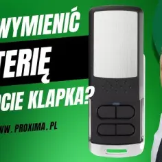 Jak łatwo wymienić baterię w pilocie do bramy Hörmann i uniknąć problemów