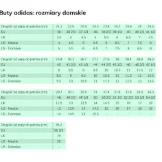 Adidas 42 2/3 ile cm - poznaj dokładny rozmiar i uniknij błędów przy zakupie