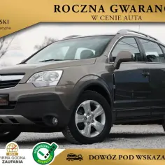 Opel Antara w kolorze brązowym, z roczną gwarancją. Sprawdź opinie o tym aucie i dowiedz się więcej.