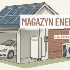 Dom z panelami słonecznymi, magazynem energii Ecover, samochodem elektrycznym i jednostką zewnętrzną klimatyzatora Panasonic. To przyszłość moj prad 7.0.