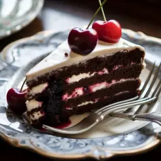 Tort z wiśniami i mascarpone - pyszny deser czekoladowy