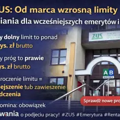 Od marca wzrosły limity dorabiania do renty i emerytury. Sprawdź, ile można dorobić do renty: dolny limit to 6,4 tys. zł, górny prawie 12 tys. zł brutto.