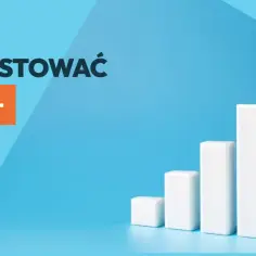 Jak inwestować 800+? Wykres słupkowy symbolizujący wzrost kapitału i potencjalne zyski z inwestycji.