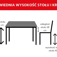 Jakie są najważniejsze zasady wyboru wysokości krzesła do stołu?