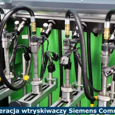 Profesjonalna naprawa wtryskiwaczy Common Rail Siemens. Precyzyjne urządzenie do regeneracji wtrysków.