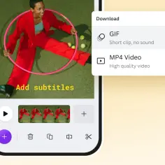 Jak zrobić GIF ze zdjęcia? Aplikacja pozwala na pobranie klipu jako GIF lub wideo.