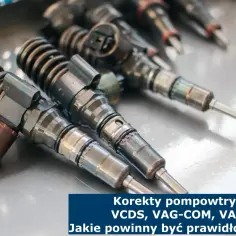 Korekty pompowtryskiwaczy VCDS, VAG-COM, VAS - LOGI. Jak sprawdzić pompowtryski i ich prawidłowe działanie.