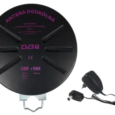 Antena DVB-T do odbioru telewizji naziemnej, która pomoże Ci oglądać telewizję naziemną bez anteny tradycyjnej.