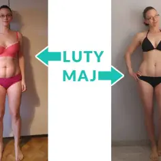 Metamorfoza kobiety: od lutego do maja. Dieta 10 kg w 2 tygodnie jadłospis pozwolił na spektakularną zmianę sylwetki.
