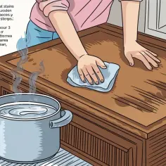 Jak usunąć odparzenia z mebli - skuteczne metody na trudne plamy
