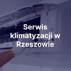 Ręka w białej rękawiczce naprawia klimatyzację.