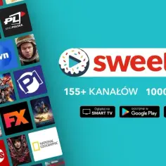 Sweet.tv opinie: sprawdź bogatą ofertę 155+ kanałów i 1000+ filmów. Oglądaj na Smart TV, Google Play i App Store.