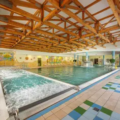 Wodne szaleństwo w Bardejowskich Termach! Sprawdź bardejowskie termy cennik i zaplanuj relaks. Baseny, jacuzzi i wodospad czekają.