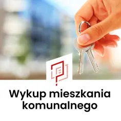 Klucze w dłoni symbolizują możliwość wykupu mieszkania komunalnego w Warszawie.