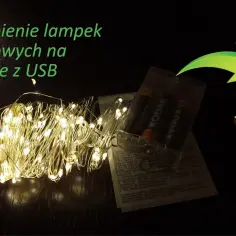 Jak przerobić lampki na baterie na prąd i uniknąć problemów z zasilaniem