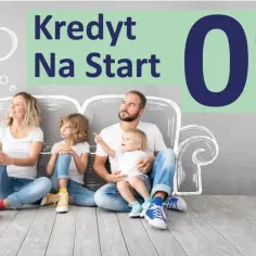 Rodzina marzy o domu. Kredyt mieszkanie na start 0% to szansa na spełnienie marzeń.