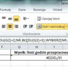 Jak w Excelu sprawdzić, czy komórka zawiera tekst bez błędów