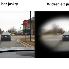 Widzenie z jaskrą to jak patrzenie przez tunel, gdzie centrum jest ostre, a boki zamazane.