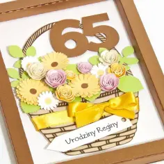 Kartki na 65. urodziny - Inspiracje i pomysły na kartki na każdą okazje