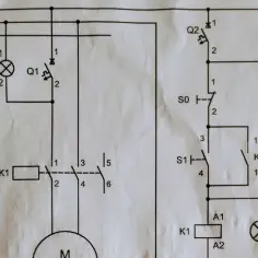 Jak prawidłowo rozpoznać symbole stycznika na schemacie elektrycznym