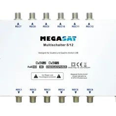 Multiswitch 5/12: Jak mieć SAT i DVB-T2 w 12 pokojach? Poradnik!