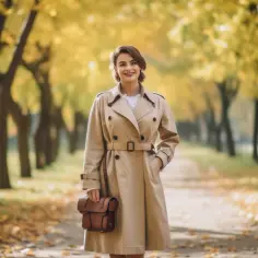 Jesienne płaszcze i kurtki przejściowe w stylu retro - pora jesieni.