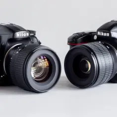 Nikon D300 vs Nikon D3200 - porównanie aparatów Nikon D300 i D3200.