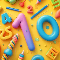 Cyfry do druku dla dzieci: 3, 6, 8, 10 i inne do pobrania za darmo