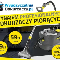 Ile kosztuje wypożyczenie odkurzacza piorącego? Sprawdź ceny i oferty