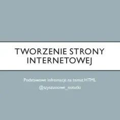 Jak zrobić fajną stronę HTML i wyróżnić się w sieci