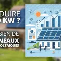 Combien de panneaux photovoltaïques pour 8000 kW : calculez vos besoins énergétiques