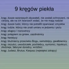 Jakie dusze trafiają do piekła i co je skazuje na potępienie?