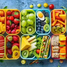 Lunchbox dla dzieci z przegródkami: Zdrowe posiłki do szkoły
