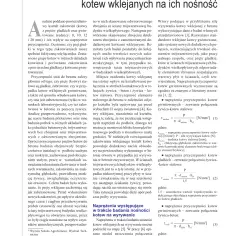 Nośność kotew wklejanych: kluczowe czynniki i obliczenia