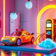 Przyszłość: Ładowarki do samochodów elektrycznych dla dzieci 