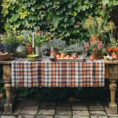 10 inspirujących pomysłów na letnie dekoracje stołu na taras
