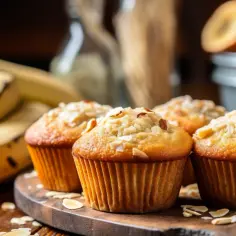 Babeczki Owsiane z Bananem - Pyszne i Zdrowe Muffiny