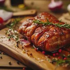 Karkówka w sosie grzybowym z suszonych grzybów: Aromatyczne danie