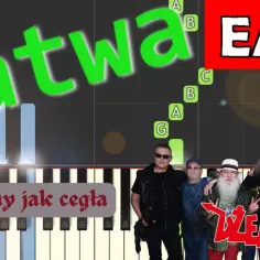 Czerwony jak cegła akordy – łatwe do nauki dla każdego gitarzysty