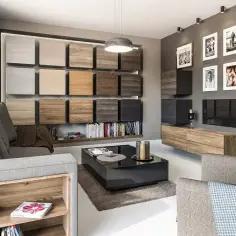 Brązowe meble: 7 idealnych kolorów ścian do każdego wnętrza