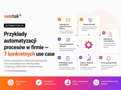 Przykłady automatyzacji procesów w firmie: powitanie klientów, porzucone koszyki, faktury, onboarding, raporty, segmentacja, alerty. Marketing automation usprawnia biznes.