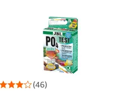 JBL PO4 Test Sensitive: Ein Testkit zur Messung von Phosphat im Süß- und Meerwasser, wichtig für die Algenkontrolle.