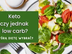 Świeża sałatka z kurczakiem i warzywami. Zastanawiasz się, jak ograniczyć węglowodany? Keto czy low carb – którą dietę wybrać?