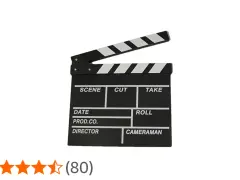 Ciak foto: una lavagna per il cinema, pronta per segnare scena, ciak e ciak.