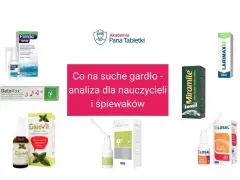 Produkty na chrypkę i suche gardło: Fiorda, GeloVox, GardVit, Argentin-T, Miramile, Larimax, Glosal. Jak pozbyć się chrypki?